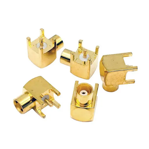 MCX Jack connector for RF and coaxial applications