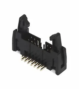 Right Angle IDC Connector Locking for ribbon cable connections