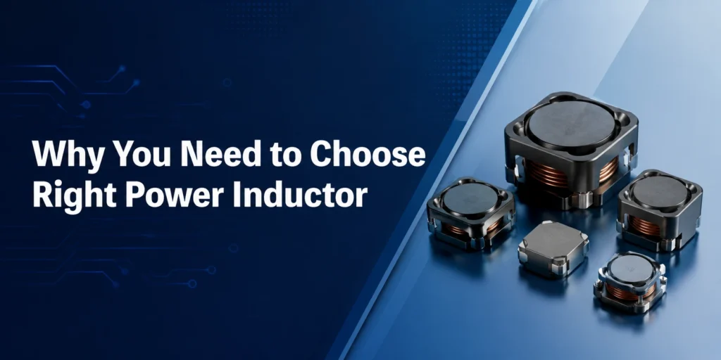 High-performance power inductors including shielded, drum core, toroidal and SMD inductors for power management applications